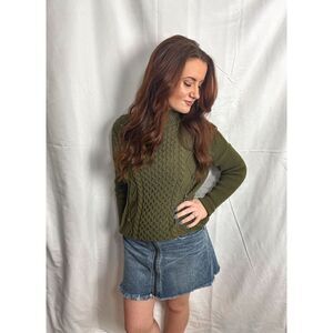 Free People Denim Mini Skirt